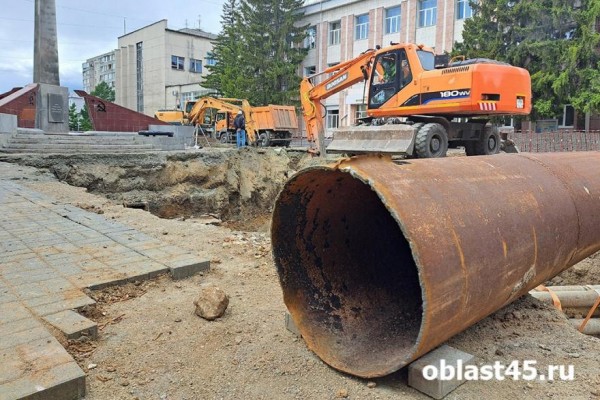 Жителям центра Кургана могут вернуть горячую воду быстрее