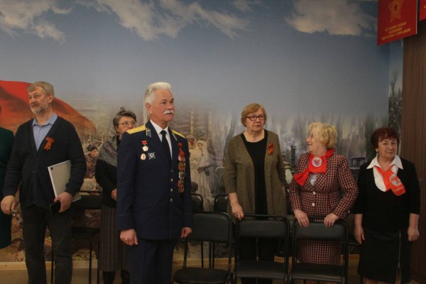 В курганской школе открылся обновлённый музей Боевой славы 
