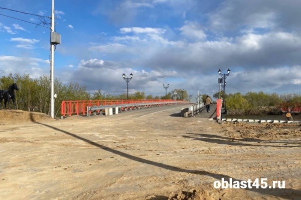 В Кургане для движения открыли Кировский мост