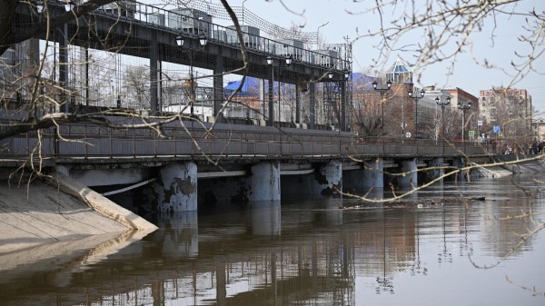 Уровень воды в реке Тобол у Кургана снизился на 12 см и достиг 731 см