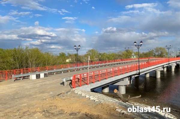 В Кургане для движения открыли Кировский мост