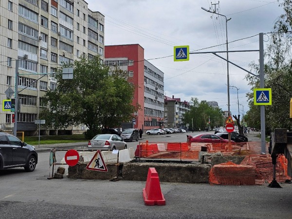 В Кургане проверят на прочность участок теплосети по Савельева 