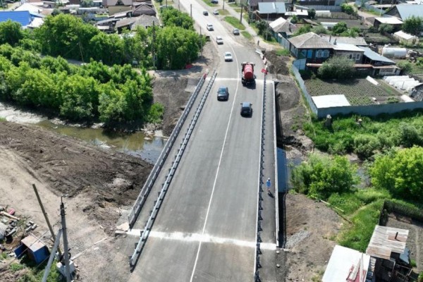 В Шадринске раньше срока открыли дорогу через реку Канаш В Шадринске раньше срока открыли дорогу через реку Канаш