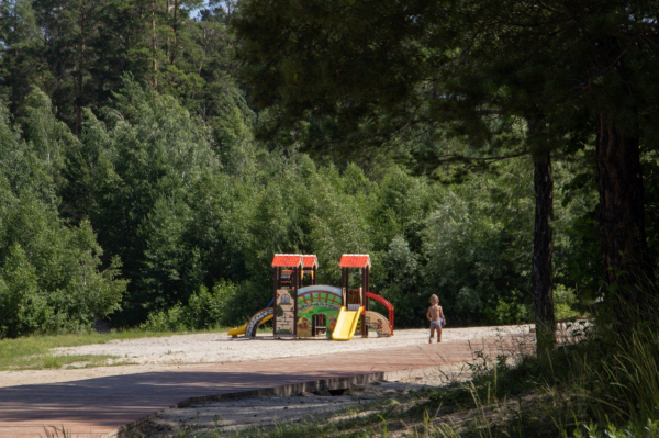 Городской пляж в Кургане стал комфортнее и современнее Городской пляж в Кургане стал комфортнее и современнее