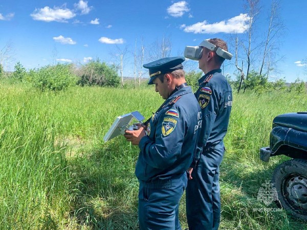 В Курганской области тело утонувшего рыбака нашли с помощью беспилотника