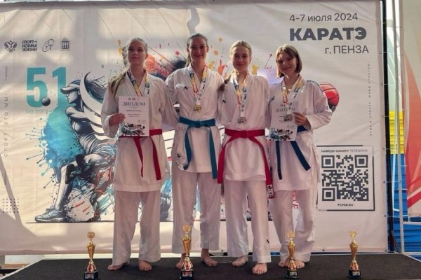Шадринские каратистки стали призёрами спартакиады в Пензе 