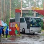 
											По приглашению губернатора Вадима Шумкова в Курганскую область вновь приехали дети из обстреливаемых районов Белгородской области									