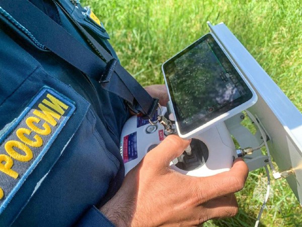 В Курганской области тело утонувшего рыбака нашли с помощью беспилотника