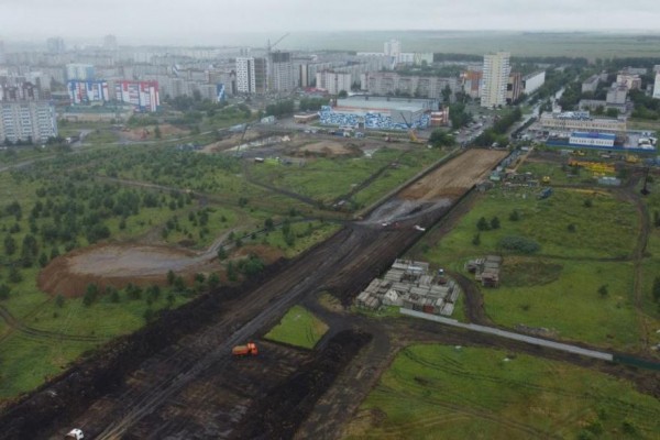 В Кургане на участке улицы Алексеева новый асфальт появится в этом году