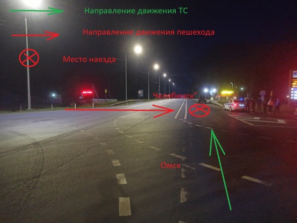 Перебежал дорогу прямиком в больницу: на трассе в Зауралье сбили подростка