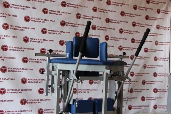 В Курганской областной больнице № 2 появился имитатор ходьбы