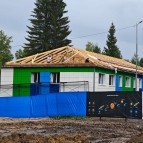 
											Губернатор Вадим Шумков проконтролировал ход строительства новых корпусов в детском оздоровительном лагере &laquo;Космос&raquo;									