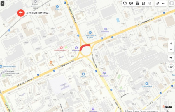 Мэрия Кургана продлила ограничение проезда по Бурова-Петрова и Дзержинского. Карта Мэрия Кургана продлила ограничение проезда по Бурова-Петрова и Дзержинского. Карта