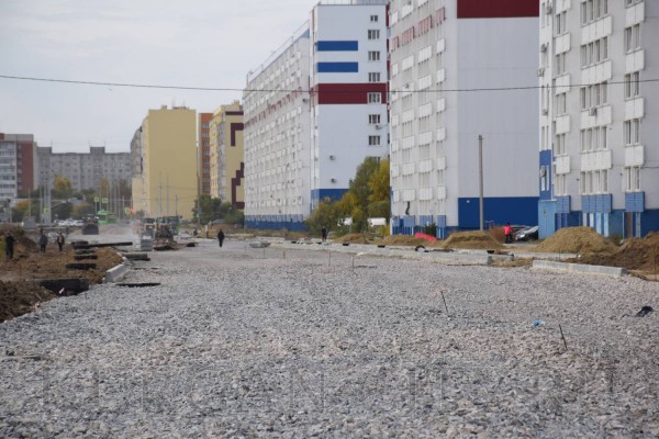 В Кургане велодорожка на Тюнина обретает новый вид