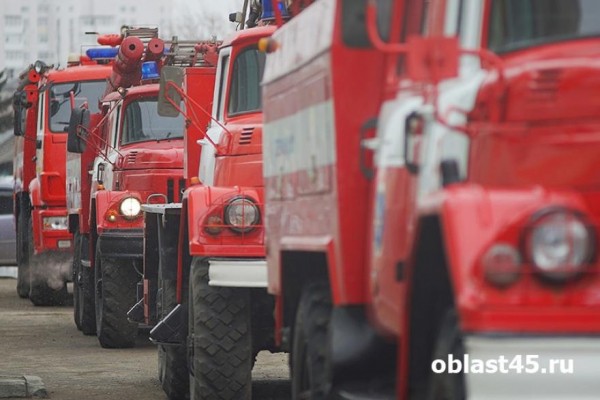 Огнеборцы Зауралья за выходные потушили 16 пожаров