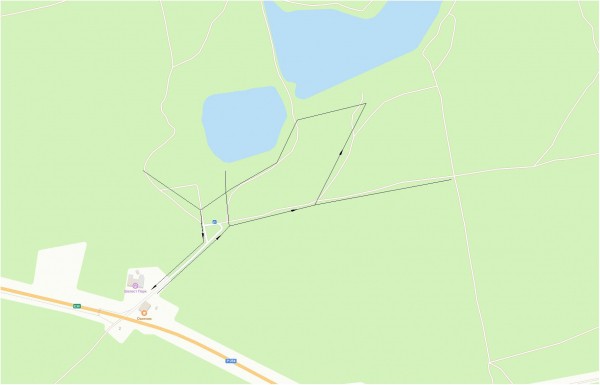 В Кургане на Голубых озёрах организовали кольцевое движение В Кургане на Голубых озёрах организовали кольцевое движение