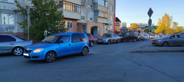 В Кургане сбили ребёнка по пути в школу