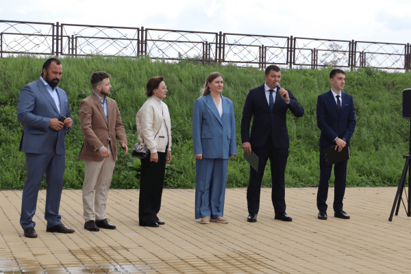 В День города в Кургане открыли мини-версию Царёва городища