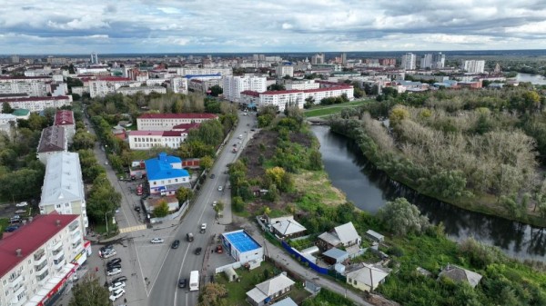 В Кургане построят аллею и ландшафтный парк возле ЦПКиО