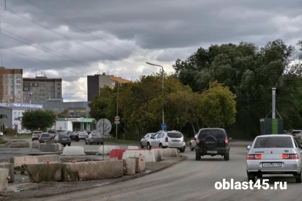 В Кургане перекрёсток Дзержинского - Бурова-Петрова будет закрыт до 20 сентября