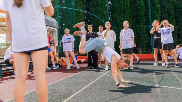 Роуп скиппинг в &laquo;Артеке&raquo;  