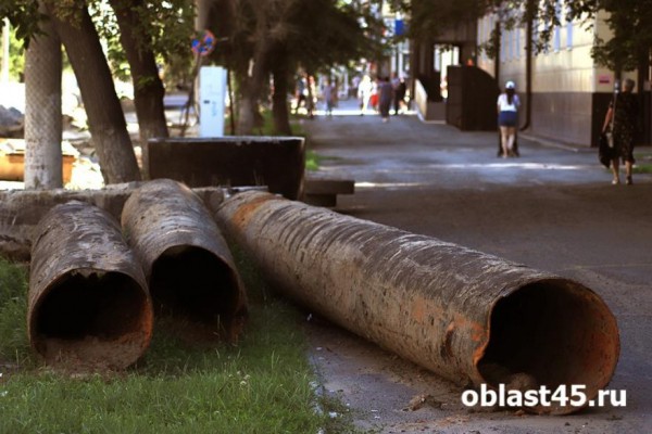 В центре Кургана подача горячей воды затянулась на неопределённые сроки В центре Кургана подача горячей воды затянулась на неопределённые сроки