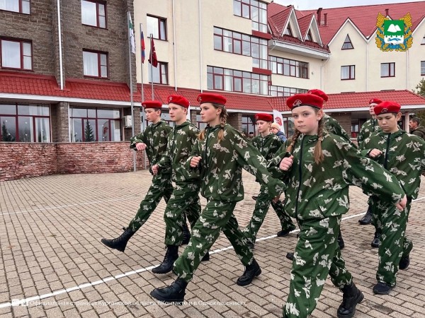 В Курганской области среди юнармейцев выбирают лучших 
