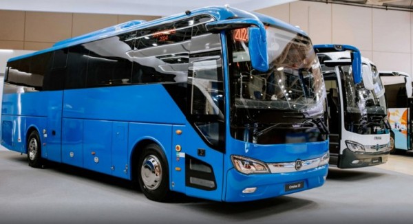 Курганский завод презентовал в Москве новый автобус с кондиционером и тонировкой. Фото Курганский завод презентовал в Москве новый автобус с кондиционером и тонировкой. Фото