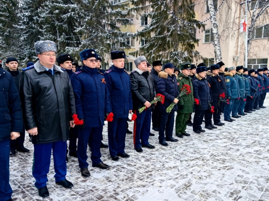 В Кургане состоялись торжественные мероприятия в рамках Всероссийской патриотической эстафеты СК России &laquo;Вместе - к Победе!&raquo;