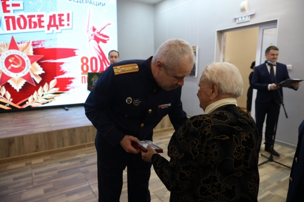 В Кургане состоялись торжественные мероприятия в рамках Всероссийской патриотической эстафеты СК России &laquo;Вместе - к Победе!&raquo;