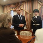 Накануне Дня защитника Отечества губернатор Вадим Шумков вручил ветеранам Курганской области медали «80 лет Победы в Великой Отечественной войне 1941-1945 гг.»
Накануне Дня защитника Отечества губернатор Вадим Шумков вручил ветеранам Курганской области медали «80 лет Победы в Великой Отечественной войне 1941-1945 гг.»