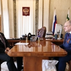 
											Губернатор Вадим Шумков встретился с вице-президентом Российской академии наук Виктором Руденко									