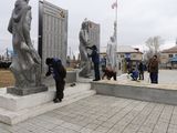
											Возглавляющий департамент общественной безопасности Курганской области Илья Шалита принял участие в ремонте памятника в Шатрово									