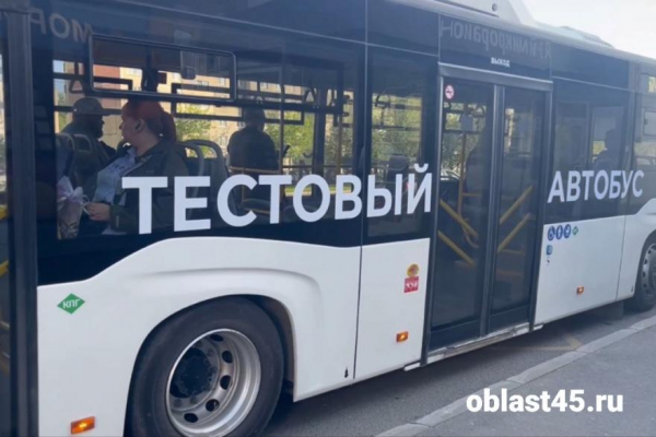 По Кургану начали ездить новые трёхдверные автобусы По Кургану начали ездить новые трёхдверные автобусы