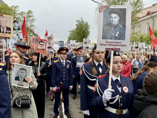 Офицеры регионального следственного управления приняли участие в шествии &laquo;Бессмертного полка&raquo;