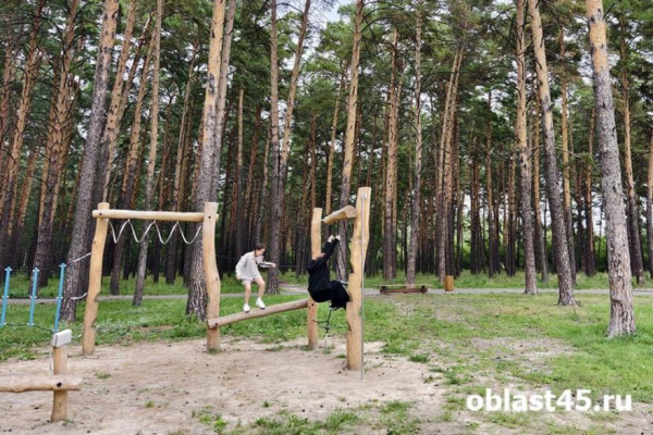 В Кургане строят верёвочный городок &laquo;Забава Парк&raquo;