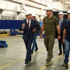 
											Полпред Президента России в УрФО Артем Жога с губернатором Вадимом Шумковым оценили работу ведущих производств Курганского индустриального парка									
