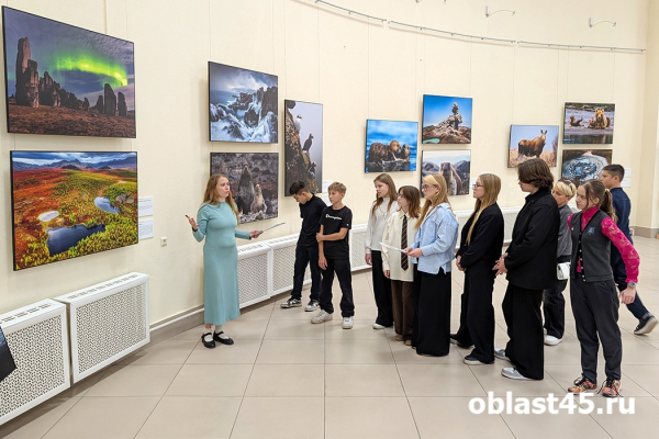 От Камчатки до Северной Осетии: курганцев знакомят с уникальными фотоработами