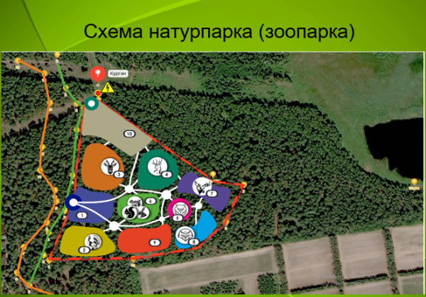 Завершение строительства натурпарка в Кургане сдвинули на декабрь Завершение строительства натурпарка в Кургане сдвинули на декабрь