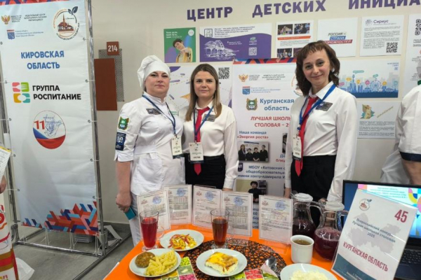 Столовая из зауральской школы стала одной из лучших в этом году
