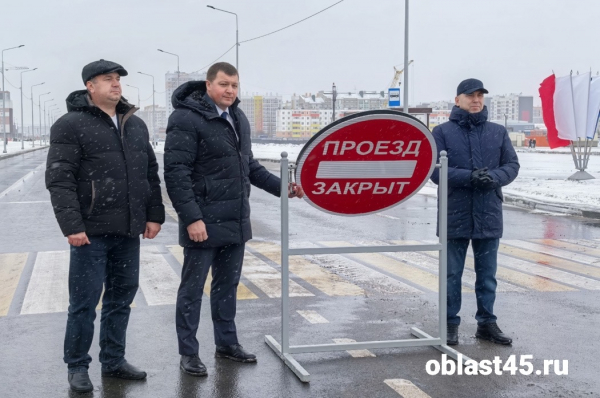 В Кургане открыли новый участок улицы Фарафонова В Кургане открыли новый участок улицы Фарафонова
