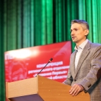 
											Вице-губернатор Курганской области Андрей Алексеев принял участие в итоговой конференции регионального отделения &laquo;Движение Первых&raquo; 									