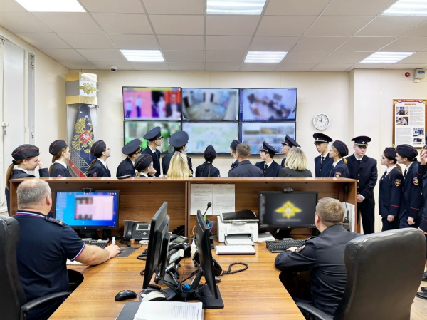В Кургане кадеты приняли присягу в областном управлении МВД