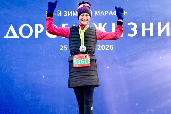 Спортсменка из Курганской области Киселёва взяла серебро на марафоне &laquo;Дорога жизни&raquo;