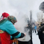 
											На Казачьем подворье отметили Широкую Масленицу									