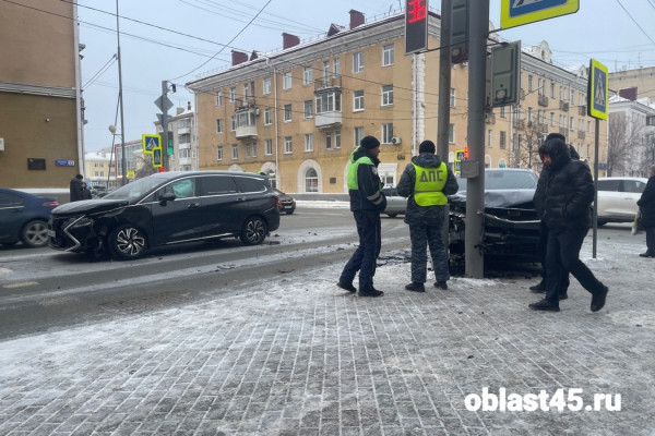 Ребёнок пострадал в ДТП в центре Кургана 