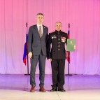 Вице-губернатор Андрей Алексеев поздравил Управление Росгвардии по Курганской области с профессиональным праздником
Вице-губернатор Андрей Алексеев поздравил Управление Росгвардии по Курганской области с профессиональным праздником