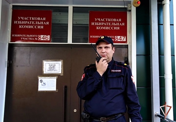 В Курганской области Росгвардия обеспечивает общественную безопасность на выборах депутатов Государственной Думы