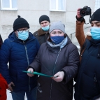 
											Журналистский санитарный патруль и члены ОНФ оценили качество уборки дворов от снега и наледи									