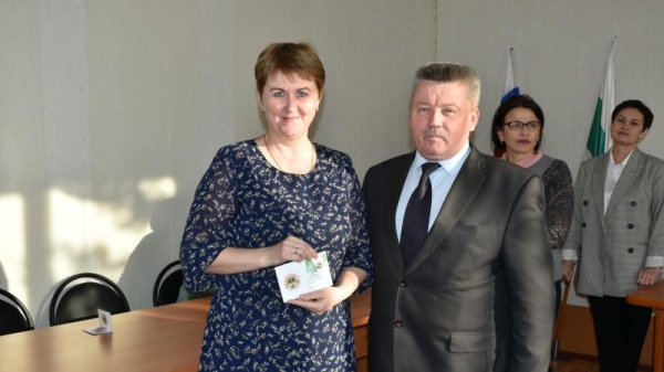 Торжественное награждение знаками отличия ГТО